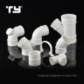 TY PVC GB drainage pipe fittings PVC UPVC P Trap size with port